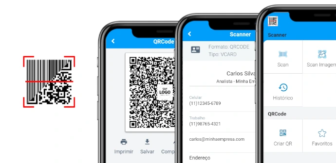 QR e Barras Scanner/Gerador